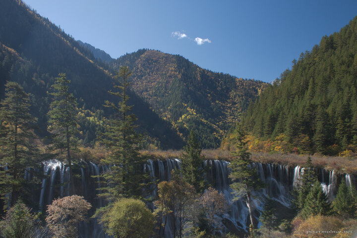 Nuorilang Waterfall in Jiuzhaigou
